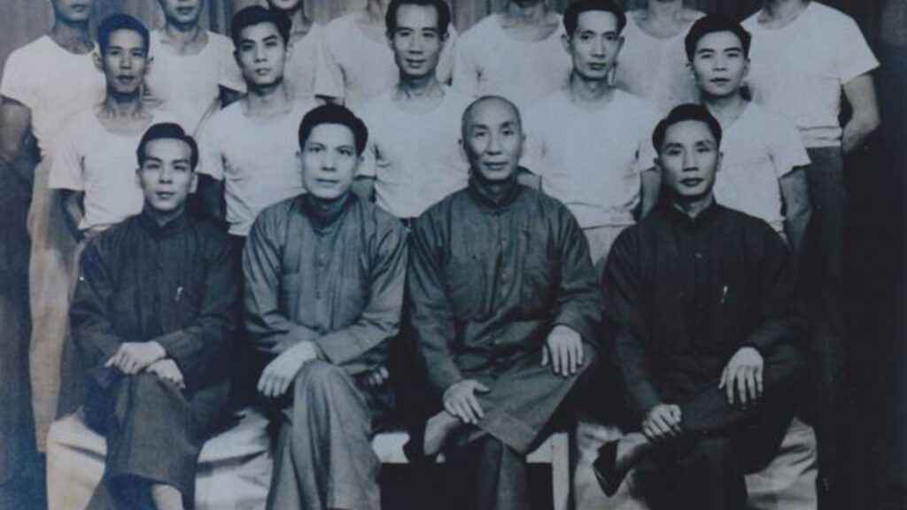 Première classe de Ip Man à Hong Kong 1950